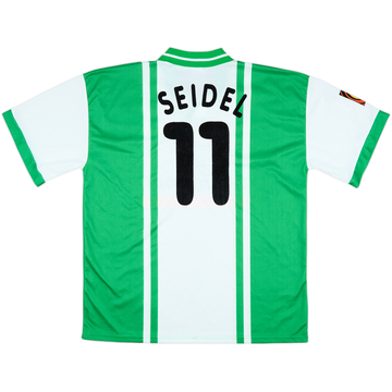 1996-97 Werder Bremen II Match Issue Home Shirt Seidel #11