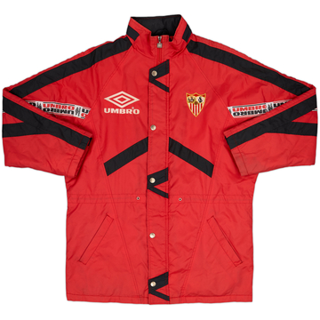 1994-96 Sevilla Umbro Padded Bench Coat - 8/10 - (M)