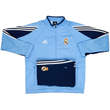 2005-06 Real Madrid adidas Tracksuit - 8/10 - (M/L)