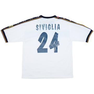 Camiseta de visitante versión jugador del Parma 2002-03 Siviglia #24