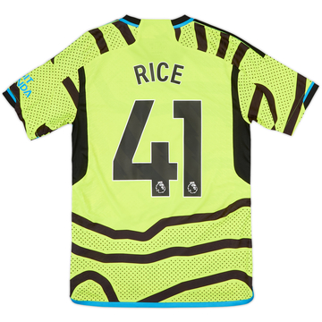 2023-24 Arsenal Authentic Away Shirt Rice #41 - 8/10 - (S)