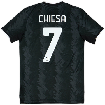 2022-23 Juventus Away Shirt Chiesa #7 - 10/10 - (S)