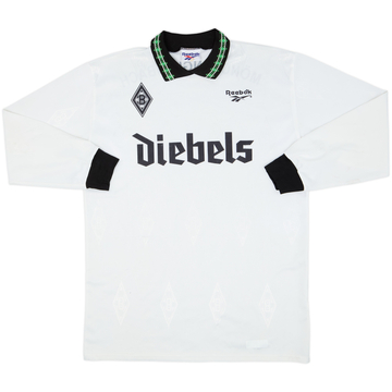 1995-96 Borussia Monchengladbach Home L/S Shirt - 7/10 - (L)