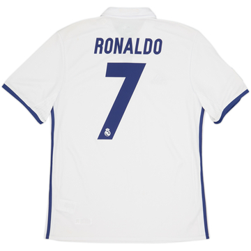 2016-17 Real Madrid Home Shirt Ronaldo #7 (M)