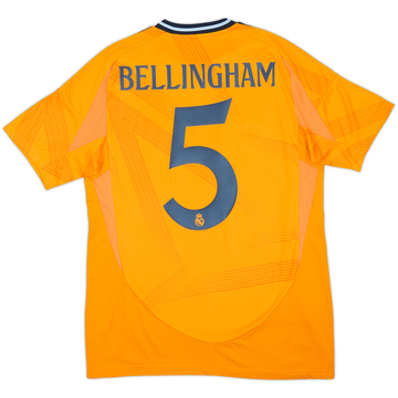 2024-25 Real Madrid Away Shirt Bellingham #5 - 10/10 - (M)