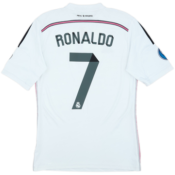 2014-15 Real Madrid Home Shirt Ronaldo #7 - 7/10 - (S)