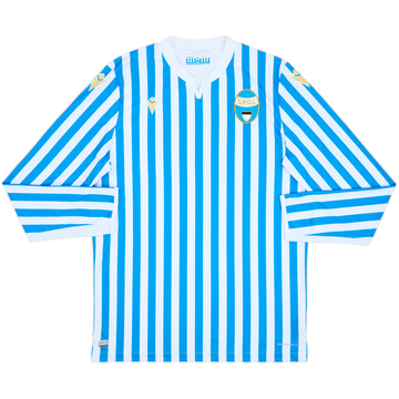 2019-20 SPAL Home L/S Shirt - 10/10 - (XXL)
