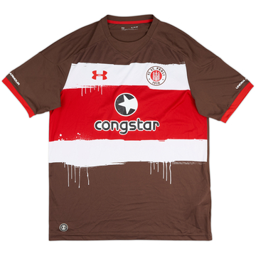 2017-18 St Pauli Home Shirt - 8/10 - (XL)
