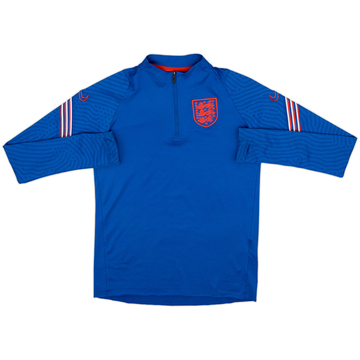 2020-21 England Nike 1/4 Zip Drill Top - 4/10 - (L.Boys)