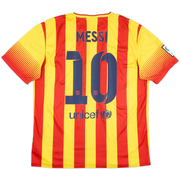 2013-15 Barcelona Away Shirt Messi #10 - 6/10 - (L)