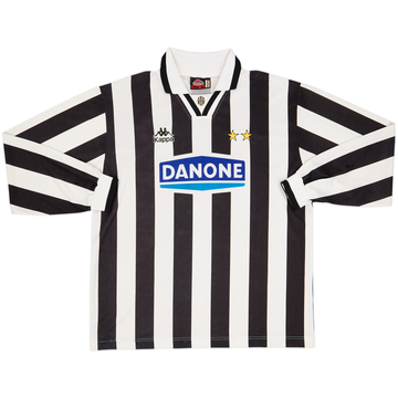 1994-95 Juventus Home L/S Shirt #10 - 8/10 - (L)