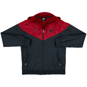 2019-20 Roma Nike Hooded Track Jacket - 7/10 - (S)