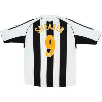 2005-07 Newcastle Home Shirt Shearer #9 - 6/10 - (M)