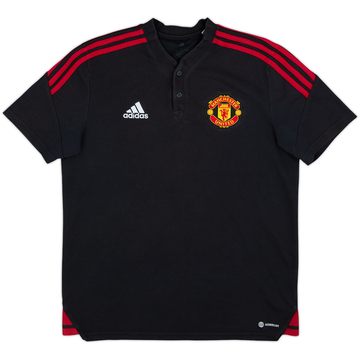 2022-23 Manchester United adidas Polo Shirt - 8/10 - (M)