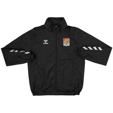 2020-21 Northampton Hummel Hooded Track Jacket - 5/10 - (M)