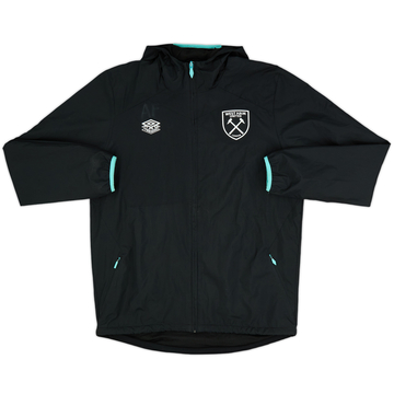 2017-18 West Ham Umbro Hooded Track Jacket - 5/10 - (L)