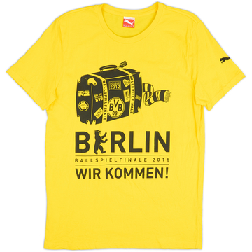 2014-15 Borussia Dortmund Puma 'DFB-Pokal Final' Graphic Tee - 10/10 - (M)