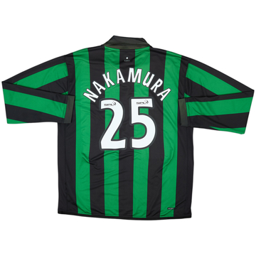 2006-08 Celtic Away L/S Shirt Nakamura #25 - 6/10 - (XL)