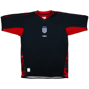2004-06 England GK S/S Shirt - 8/10 - (XL.Boys)