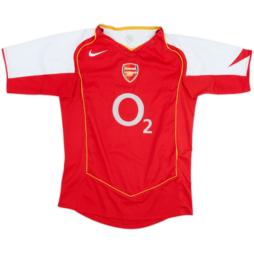 2004-05 Arsenal Home Shirt - 8/10 - (L.Boys)