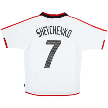 2003-04 AC Milan Away Shirt Shevchenko #7 - 6/10 - (S)