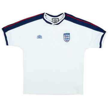 2000-02 England Umbro Training Shirt - 6/10 - (Y)