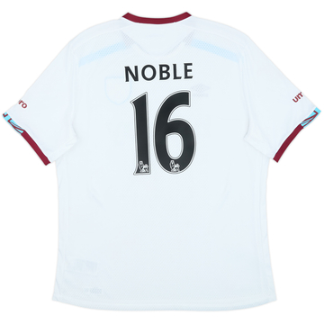2016-17 West Ham Away Shirt Noble #16 - 9/10 - (XXL)