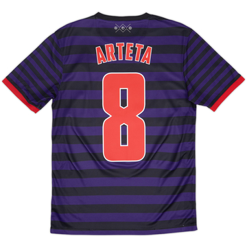 2012-13 Arsenal Away Shirt Arteta #8 - 9/10 - (S)