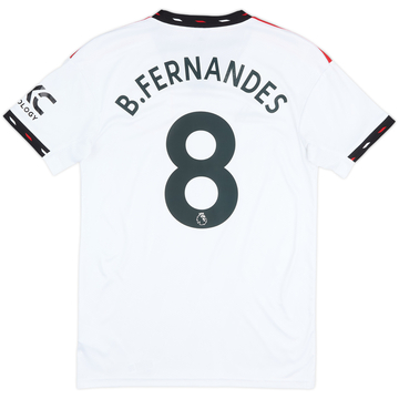 2022-23 Manchester United Away Shirt B.Fernandes #8 - 7/10 - (S)