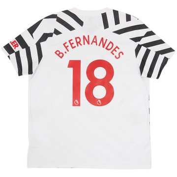 2020-21 Manchester United Third Shirt B.Fernandes #18 - 8/10 - (XL)