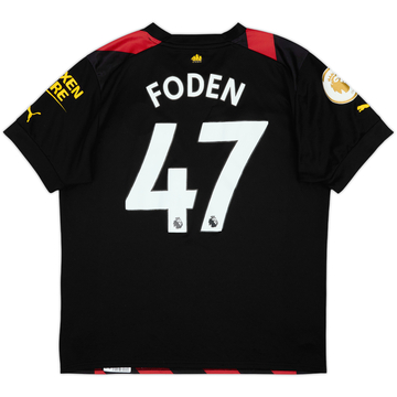 2022-23 Manchester City Away Shirt Foden #47 - 8/10 - (L)