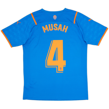 2021-22 Valencia Third Shirt Musah #4 - 10/10 - (M)
