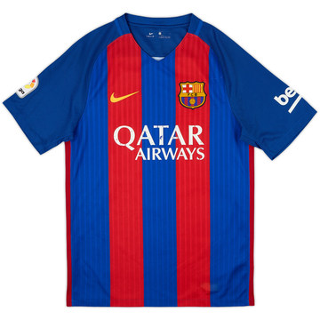 2016-17 Barcelona Home Shirt - 5/10 - (S)