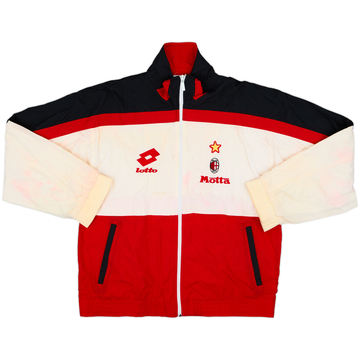 1993-94 AC Milan Lotto Track Jacket - 4/10 - (XL)