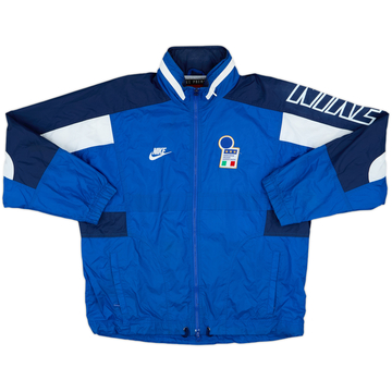 1996-98 Italy Nike Rain Jacket - 8/10 - (S)