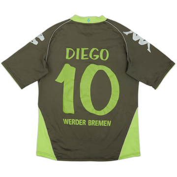 2007-08 Werder Bremen Away Shirt Diego #10 - 6/10 - (M)