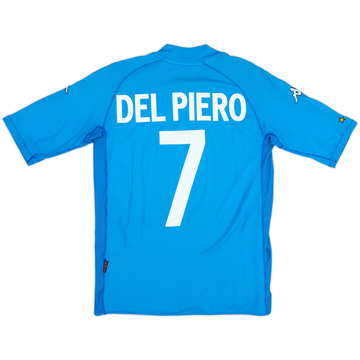 2002 Italy Home Shirt Del Piero #7 - 8/10 - (L)