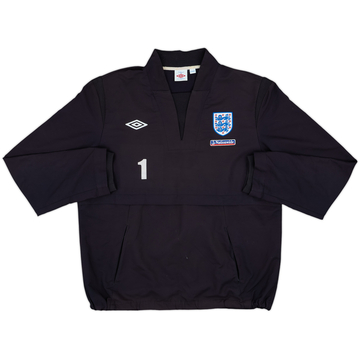 2010-11 England Player Issue Umbro Drill Top #1 - 8/10 - (XL)