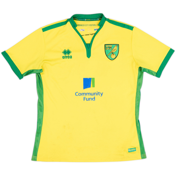 2016-17 Norwich Home Shirt - 5/10 - (M)