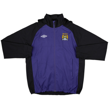 2012-13 Manchester City Umbro Hooded Track Jacket - 8/10 - (L)