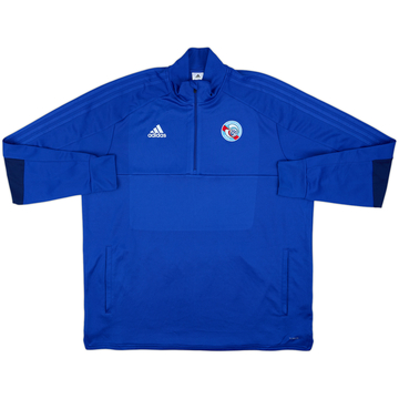 2017-18 Strasbourg adidas 1/4 Zip Drill Top - 8/10 - (XXL)