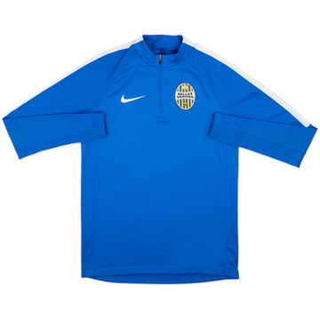 2015-16 Hellas Verona Nike 1/4 Zip Training Top - 8/10 - (S)