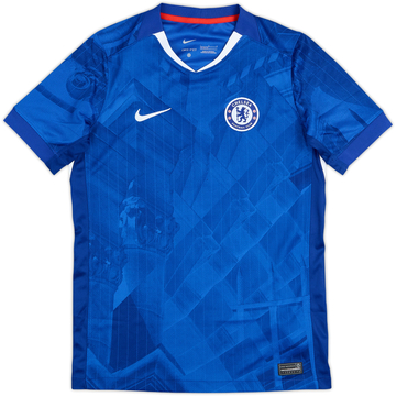2025-26 Chelsea Home Shirt - 10/10 - (L.Boys)
