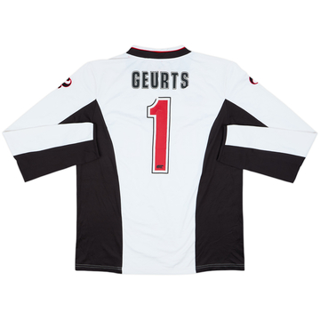 2009-10 AZ Alkmaar GK Shirt Geurts #1 - 7/10 - (L)