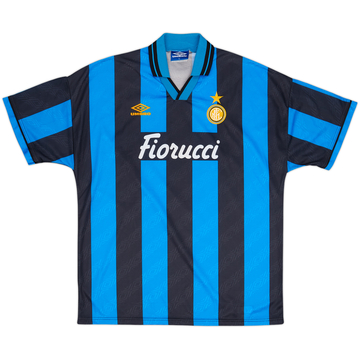 1994-95 Inter Milan Home Shirt - 10/10 - (XL)