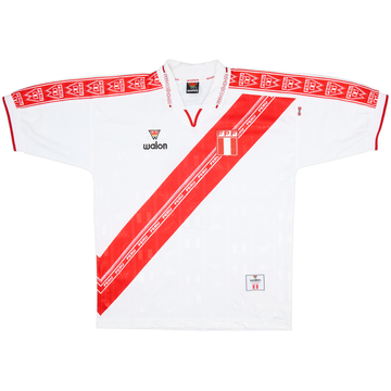 2000-01 Peru Home Shirt #9 - 10/10 - (L)