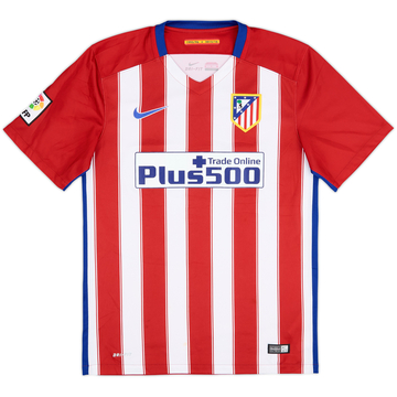2015-16 Atletico Madrid Home Shirt - 10/10 - (S)