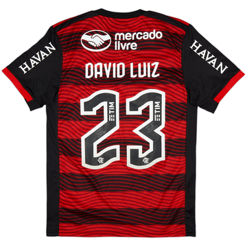 2022 Flamengo Home Shirt David Luiz #23 - 8/10 - (S)