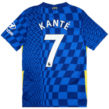 2021-22 Chelsea Home Shirt Kante #7 - 6/10 - (S)