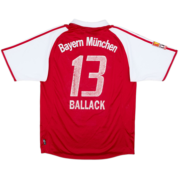 2003-04 Bayern Munich Home Shirt Ballack #13 - 5/10 - (M)